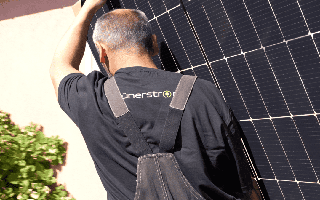 Umweltfreundlich Sonnenenergie gewinnen