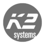 K2 logo black